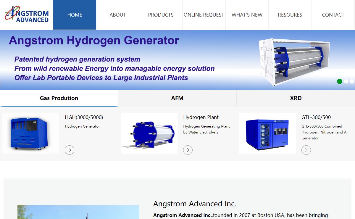 Angstrom Advanced Inc.
