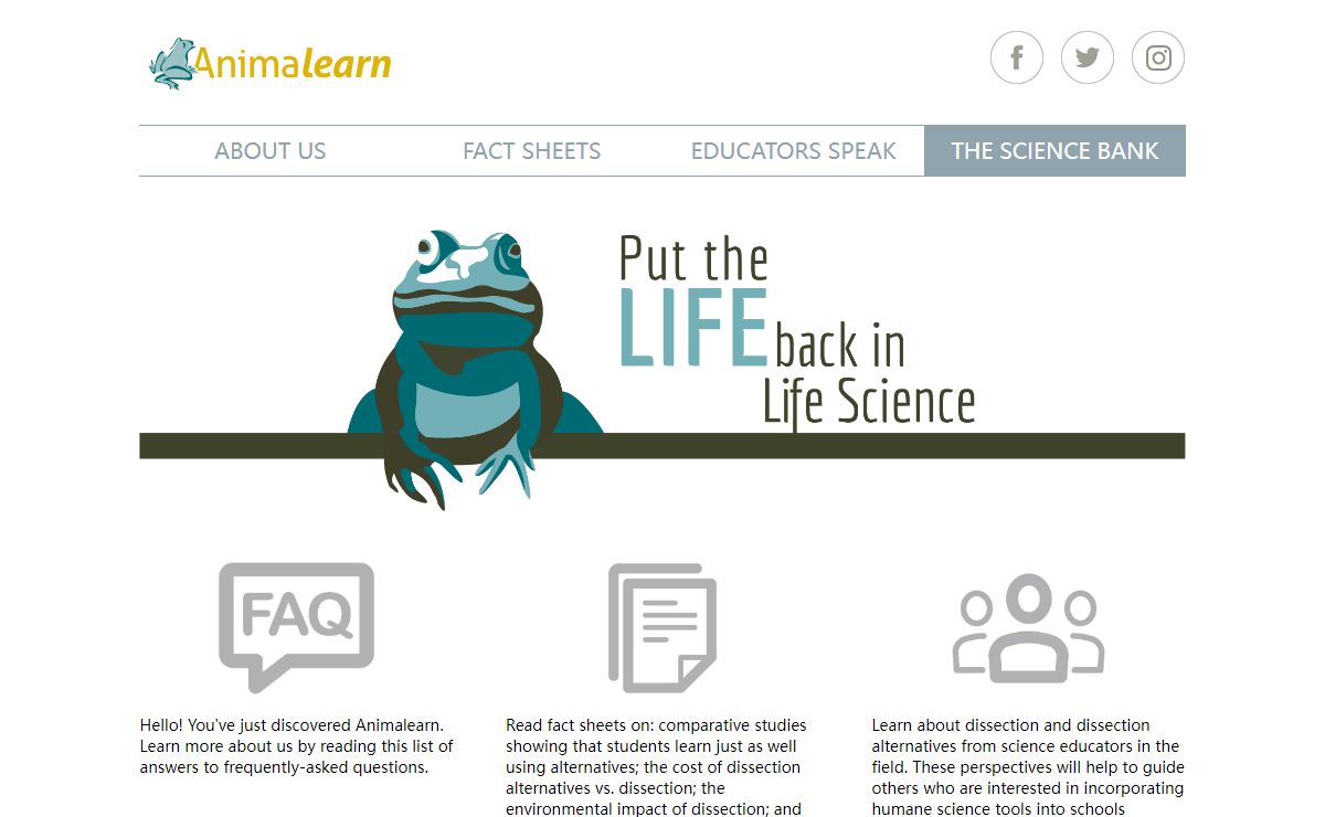Welcome to Animalearn