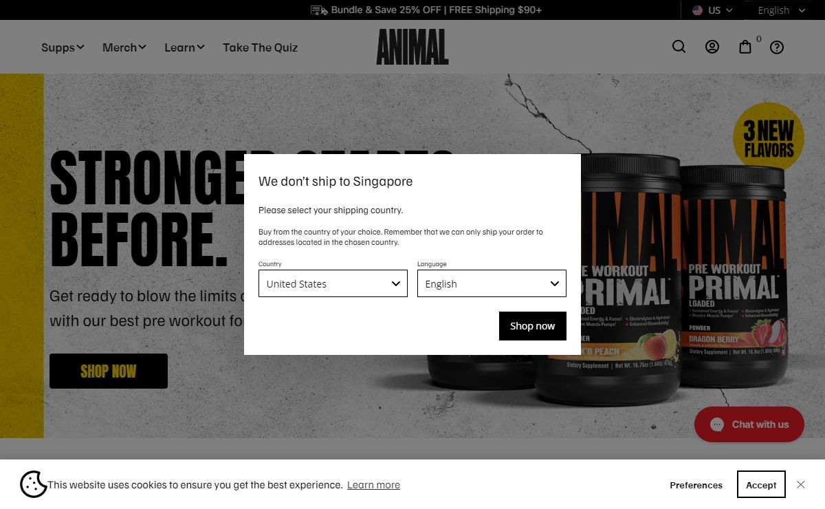 Workout Supplements For Those Who Are Built, Not Born | Animal Pak