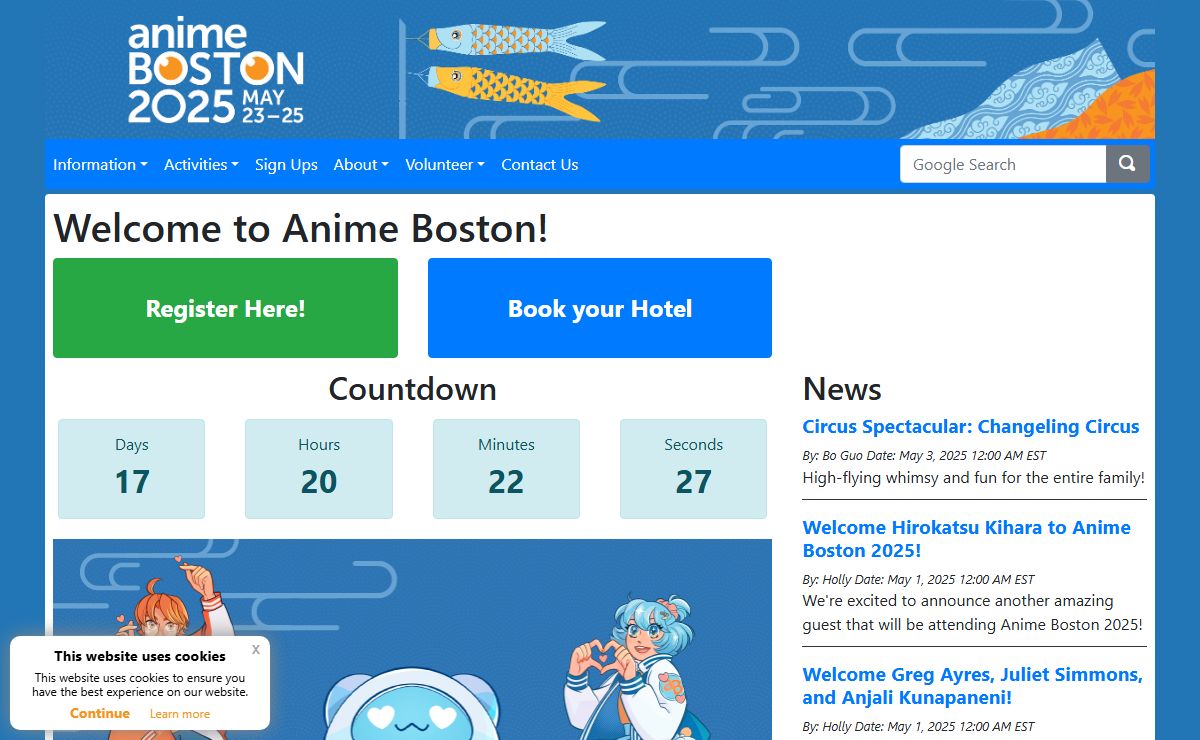 Anime Boston - The Northeast's Largest Anime Convention