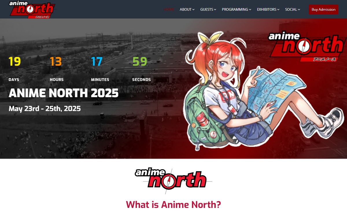 Anime North - Home