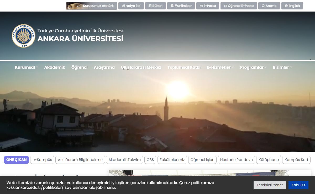 Ankara Üniversitesi – Cumhuriyetin İlk Üniversitesi