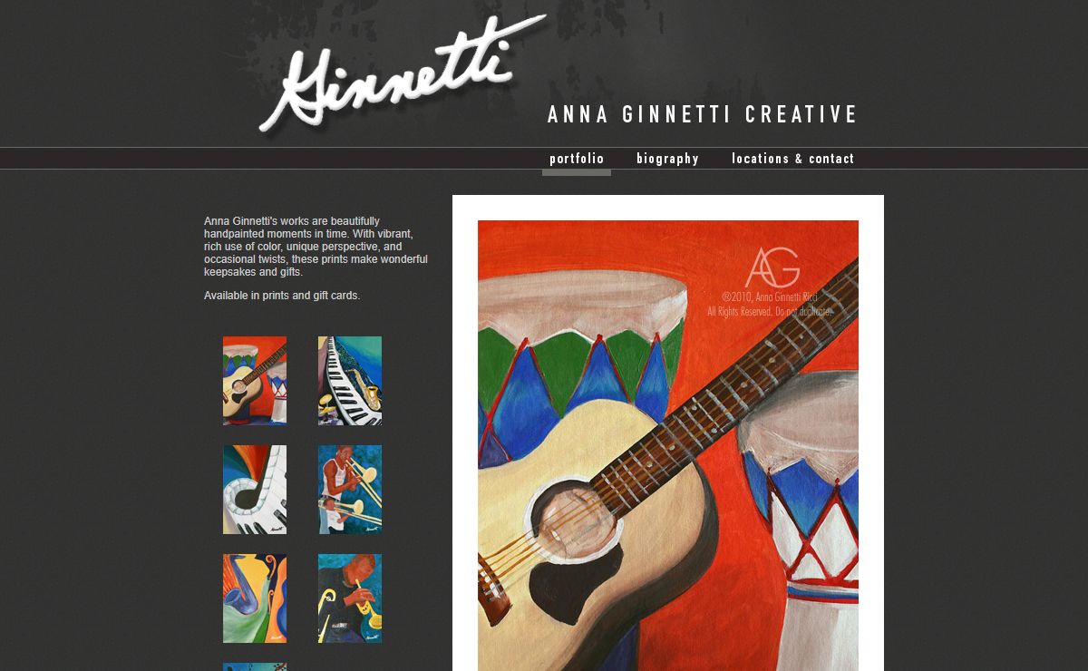 ANNA GINNETTI CREATIVE | beautifully handpainted moments in time