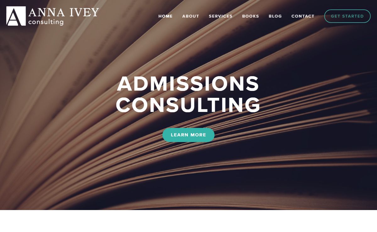 College and Law School Admissions Consulting — Anna Ivey Consulting