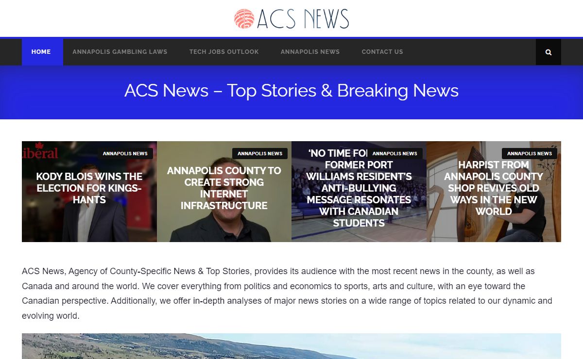 ACS News: Best Agency of County-Specific News & Top Stories