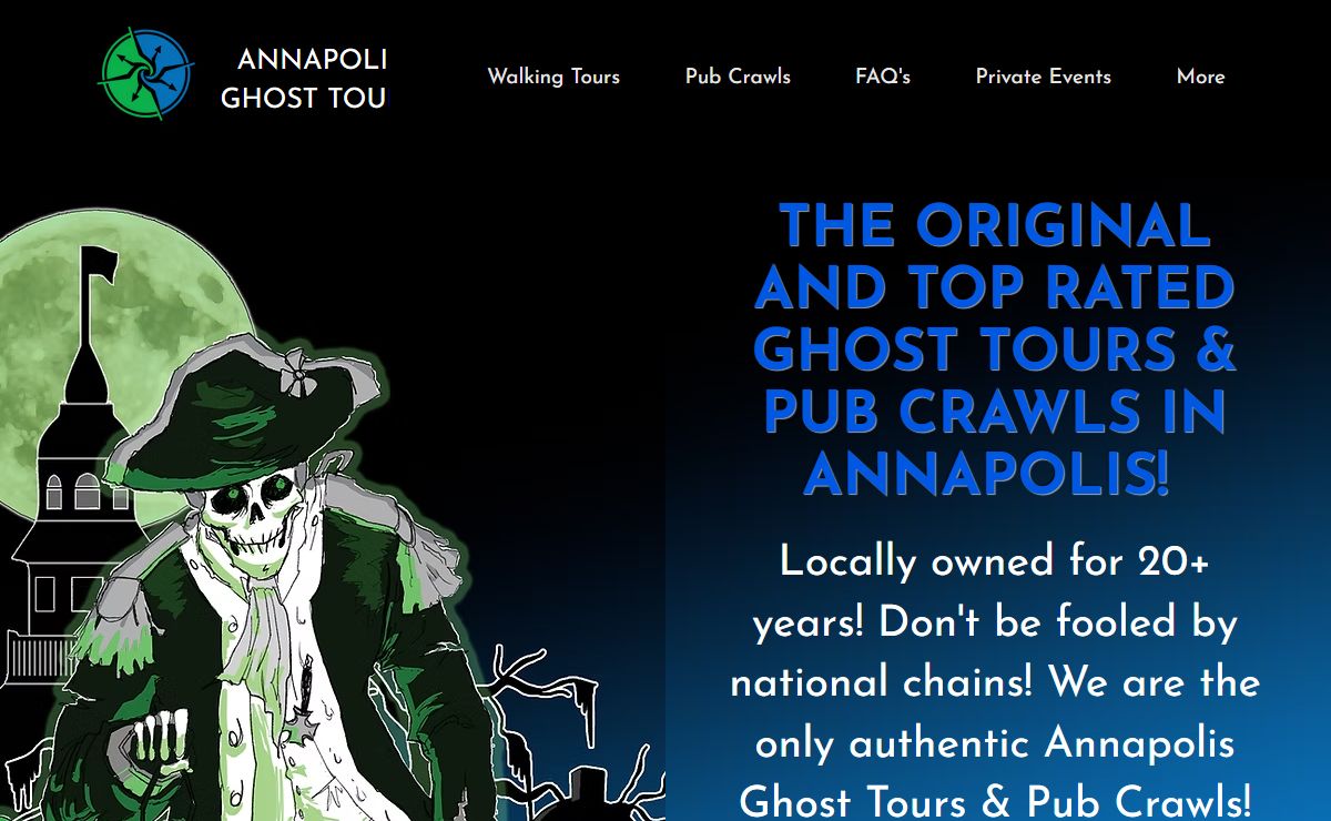 The Original Annapolis Ghost Tours & Haunted Pub Crawls