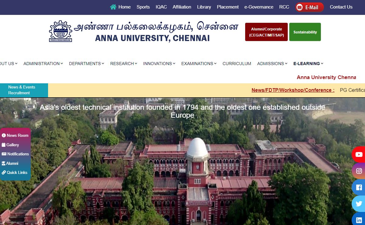 Anna University, Chennai