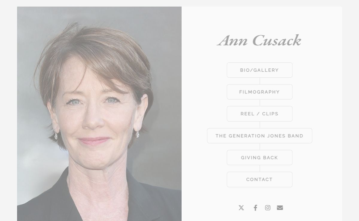 Ann Cusack - Official Website - Actor, Singer, Annie and the True Blues