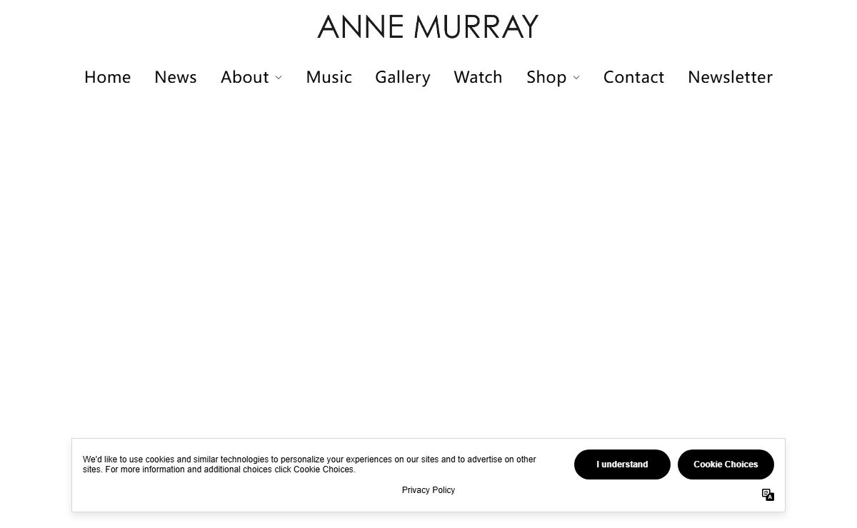 Anne Murray | Official Site