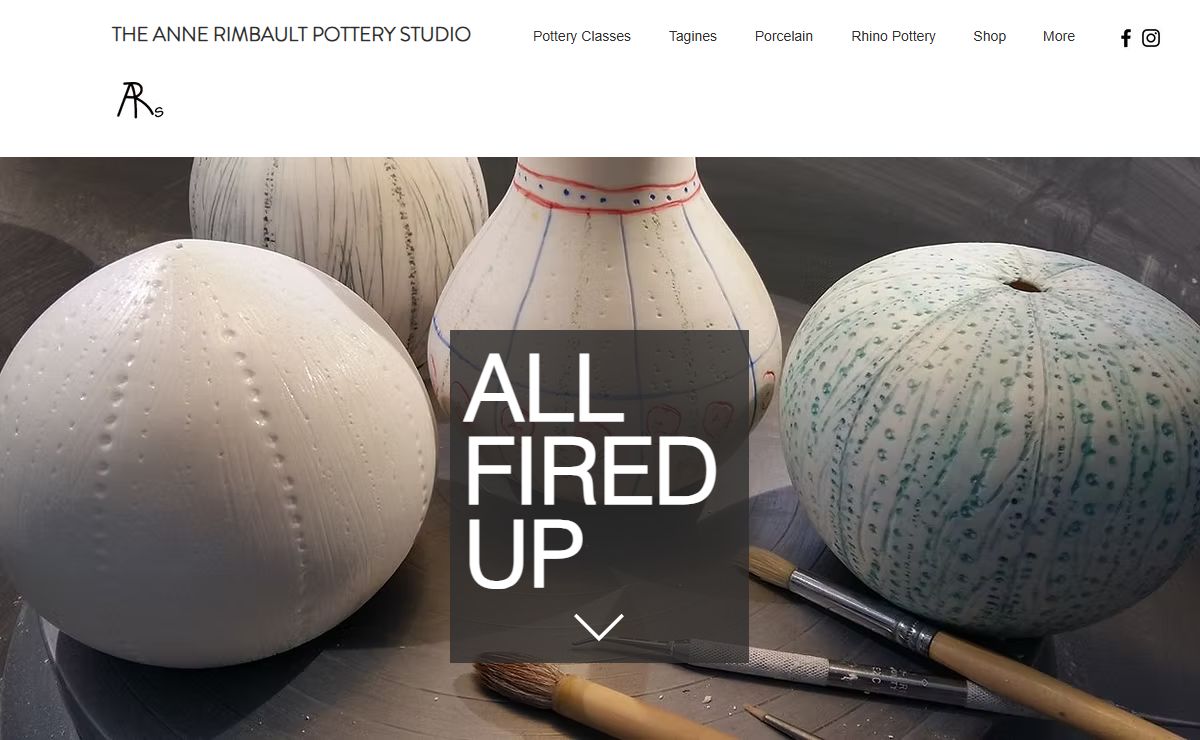 Home | Anne Rimbault | Pottery Studio