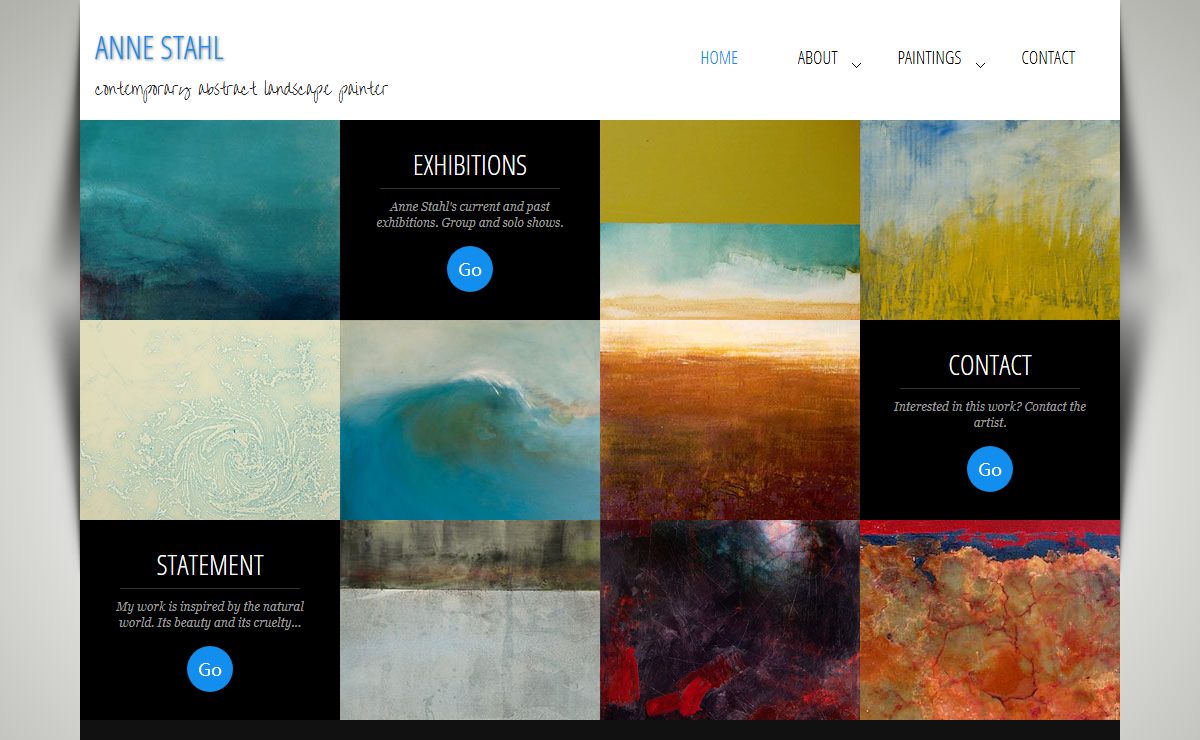 Anne Stahl - abstract landscape painter