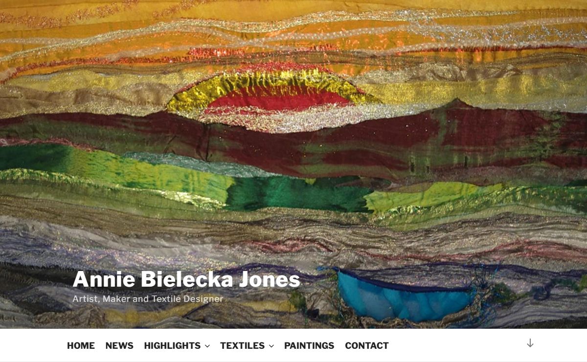 Annie Bielecka Jones – Artist, Maker and Textile Designer