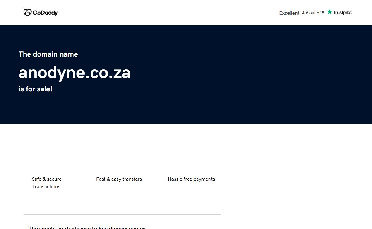 anodyne.co.za