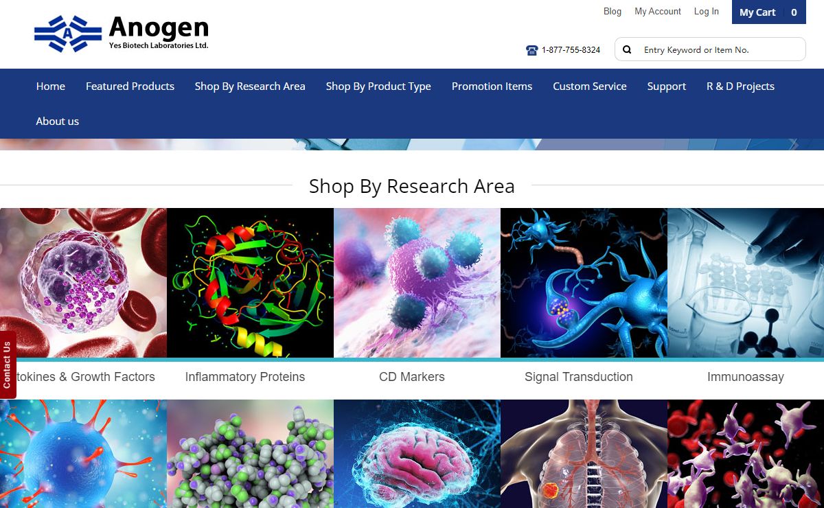 Antibody Pairs | Elisa Test Kit | Anogen - Yes Biotech Laboratories Ltd.