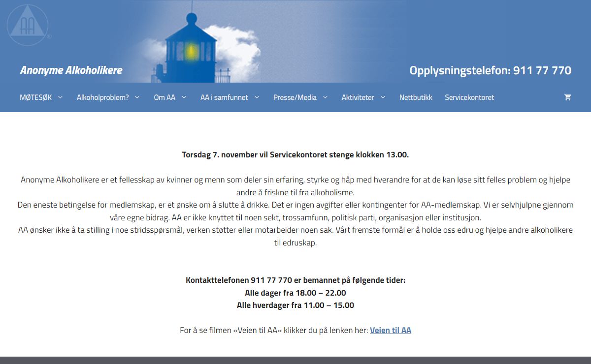 Anonyme Alkoholikere – Anonyme Alkoholikere