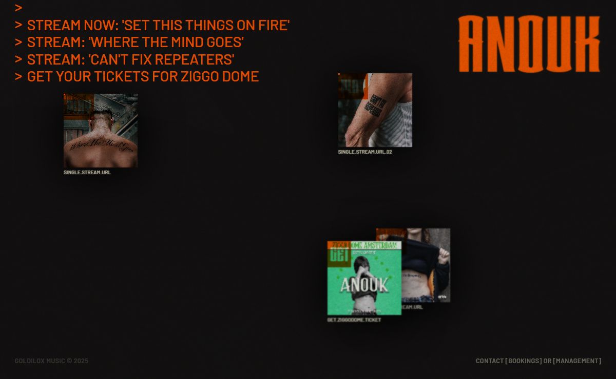 ANOUK - Stream now 'Set This Thing On Fire'