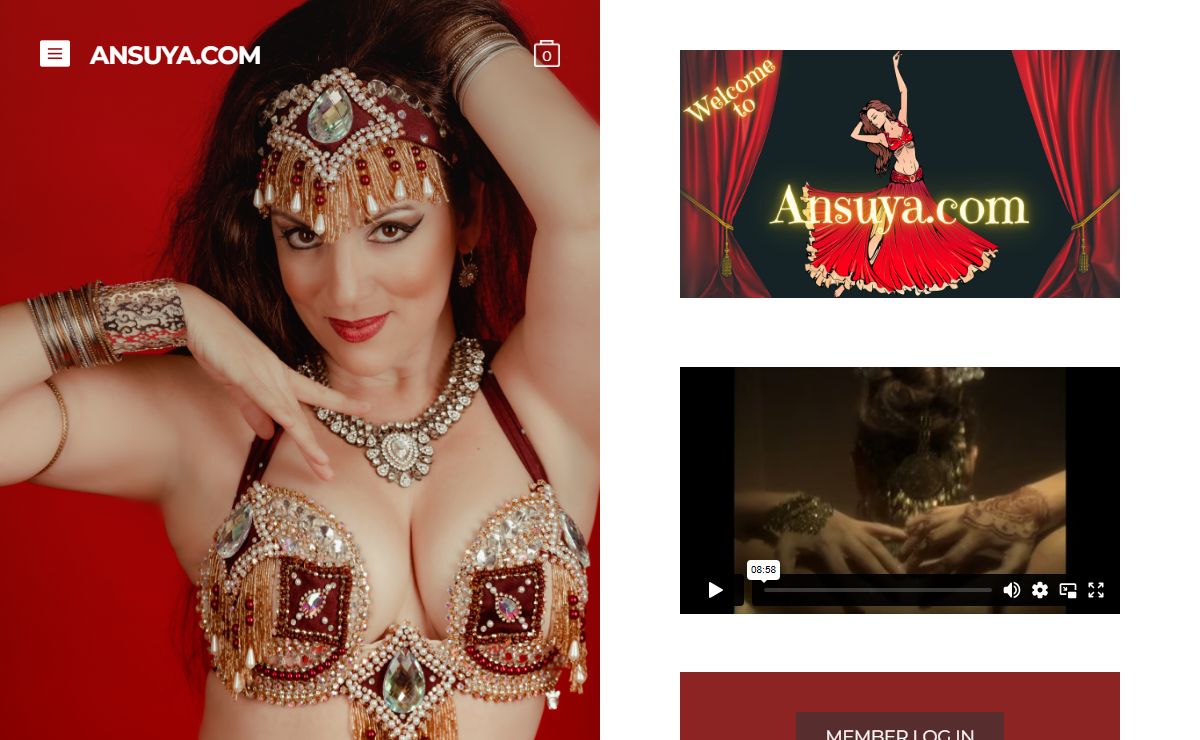 ANSUYA.COM - Welcome