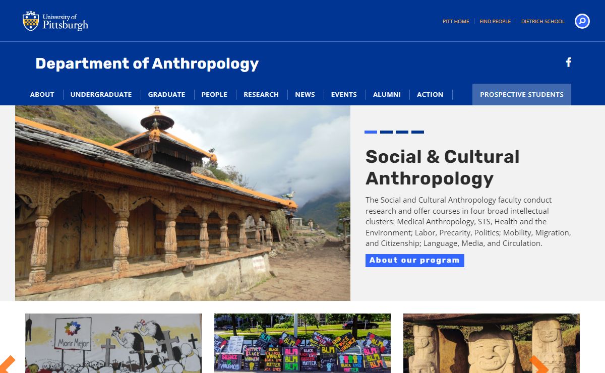 Department of Anthropology | University of Pittsburgh