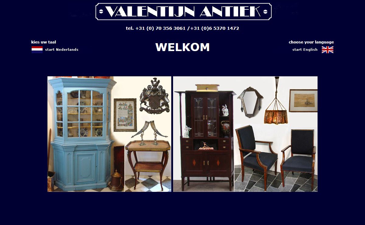 Antiek Valentijn, Den Haag/Wassenaar