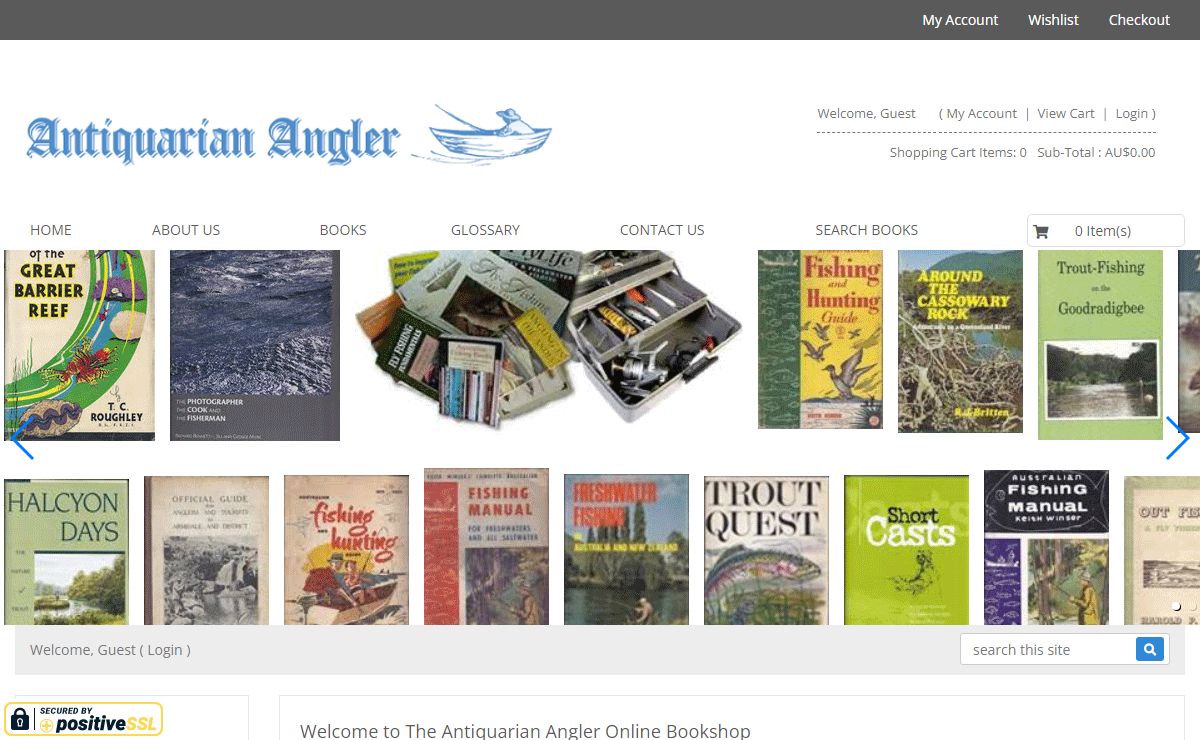 Welcome to The Antiquarian Angler Online Bookshop | Antiquarian Angler