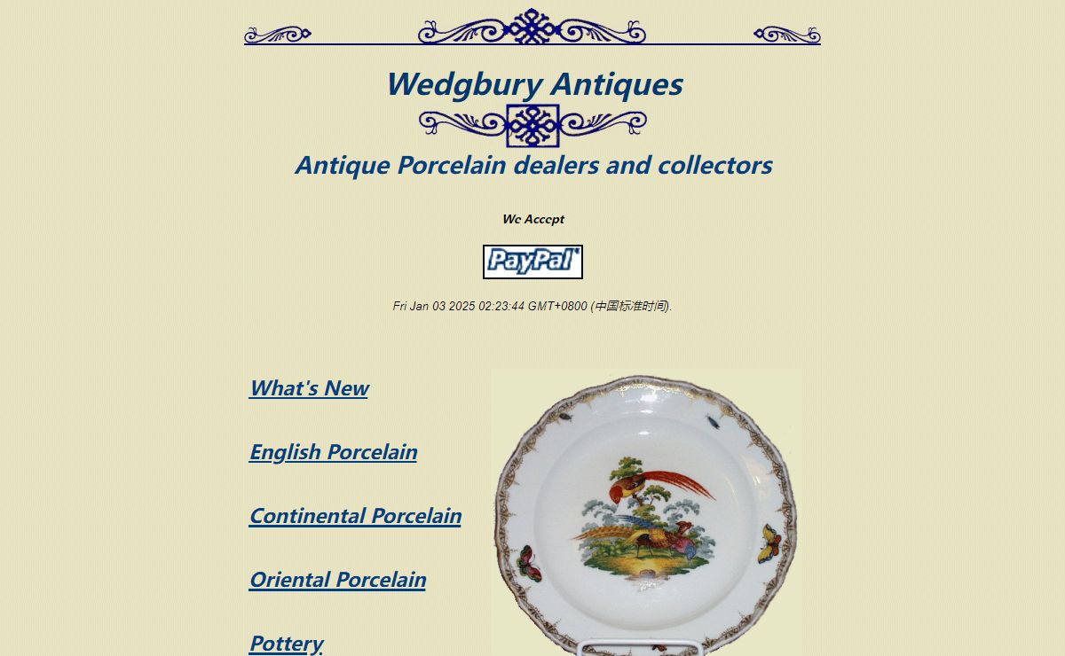 Antique Porcelain and Ceramics