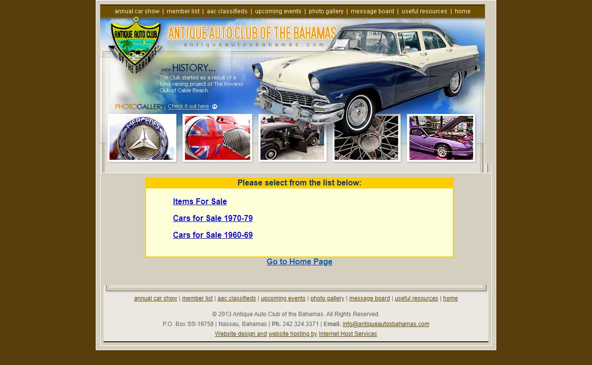 Antique Auto Club