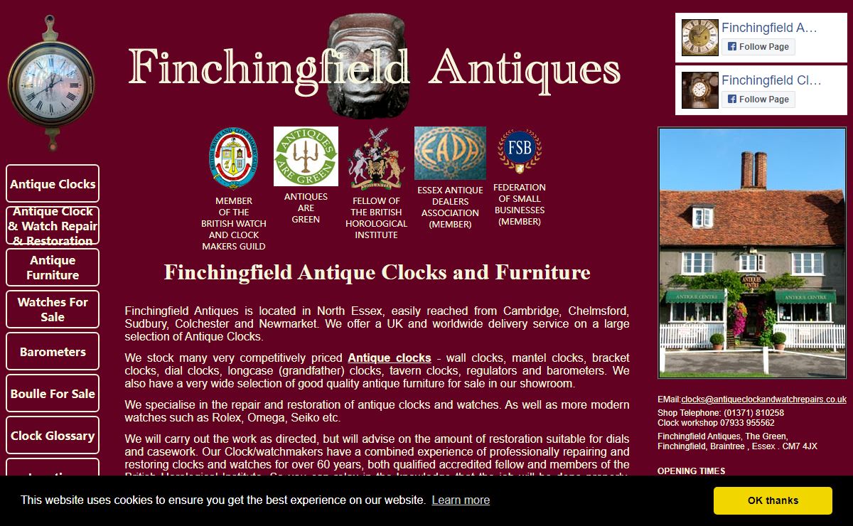 Antique Clocks, Antique Wall Clocks, Antique Clock Dealers
