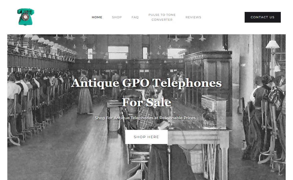 Antique, Bakelite, Vintage and GPO Telephones for Sale