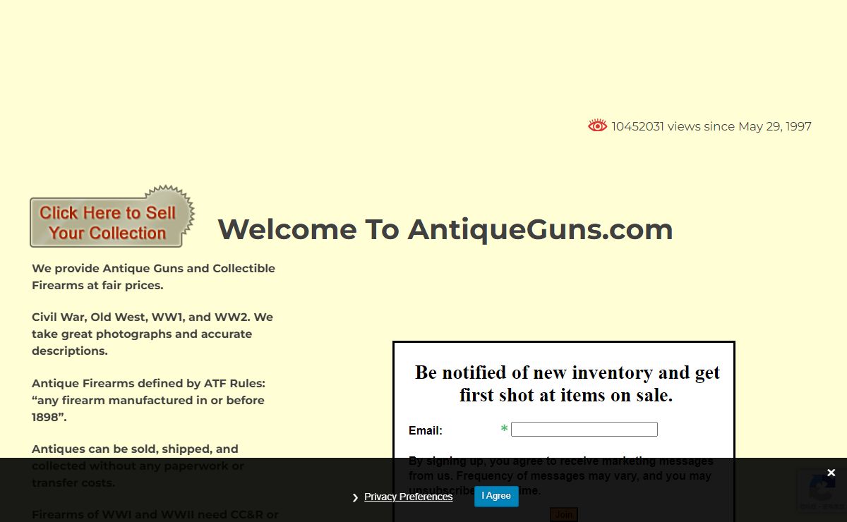Antique Guns – The Place for Serious Collectors