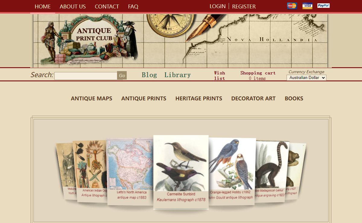 Antique Print Club | Home