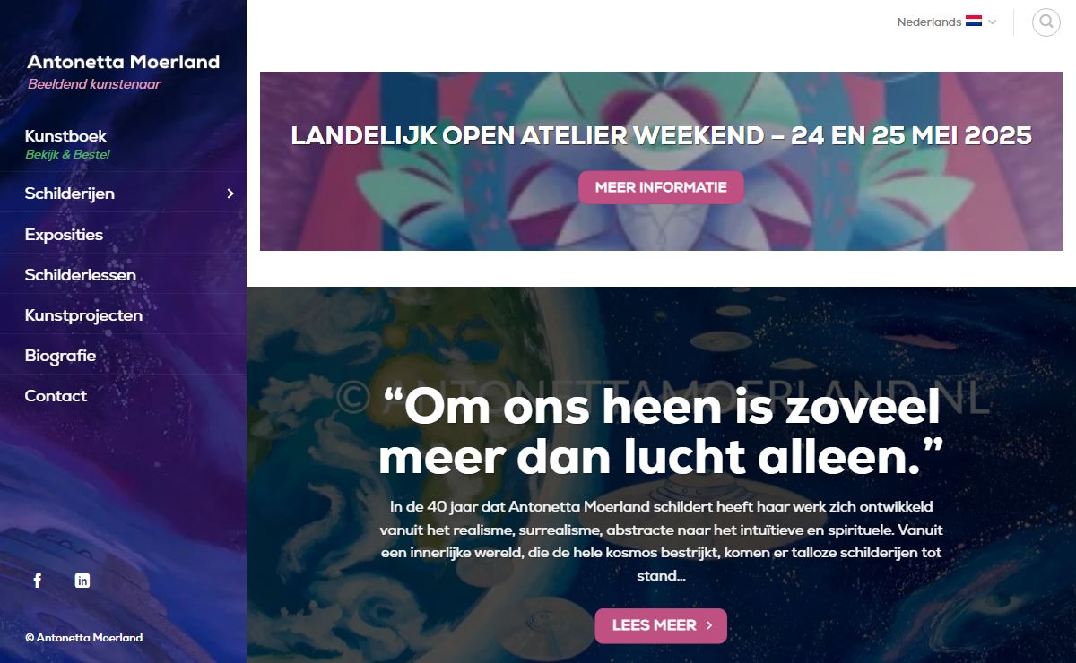 Antonetta Moerland - Beeldend kunstenaar