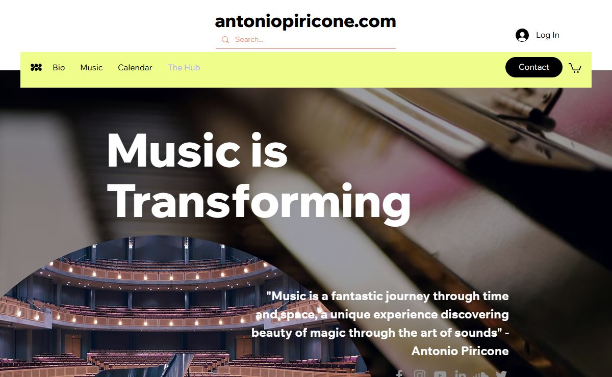Antonio Piricone | piano & early keyboard instruments