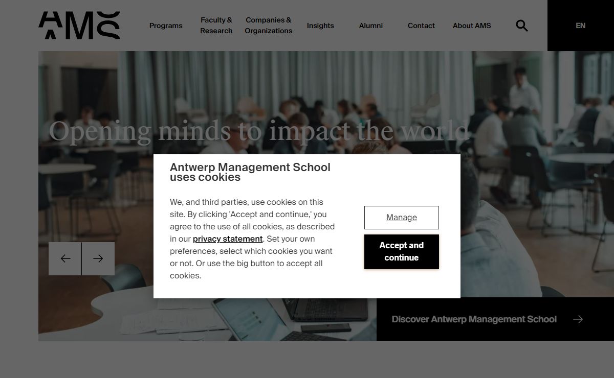 Antwerp Management School | Mission driven business school