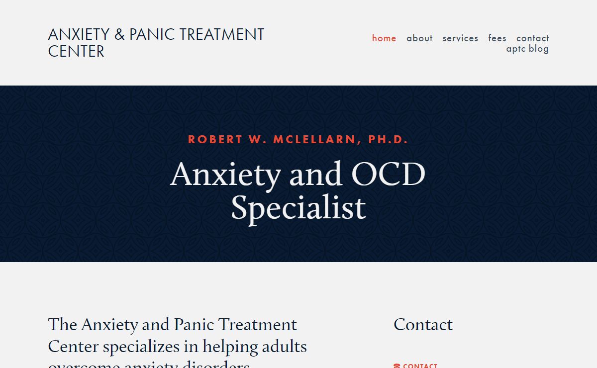 Anxiety & Panic Treatment Center