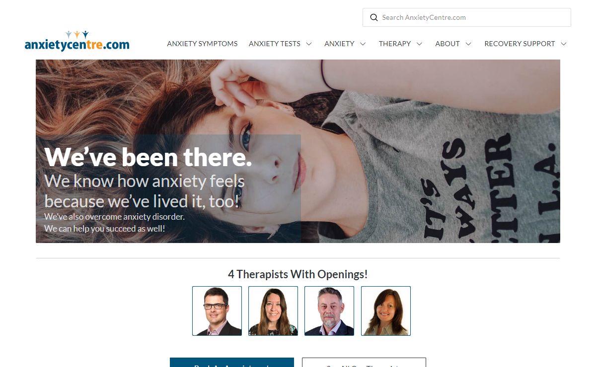 Anxiety, Attacks, Disorder, Symptoms - AnxietyCentre.com