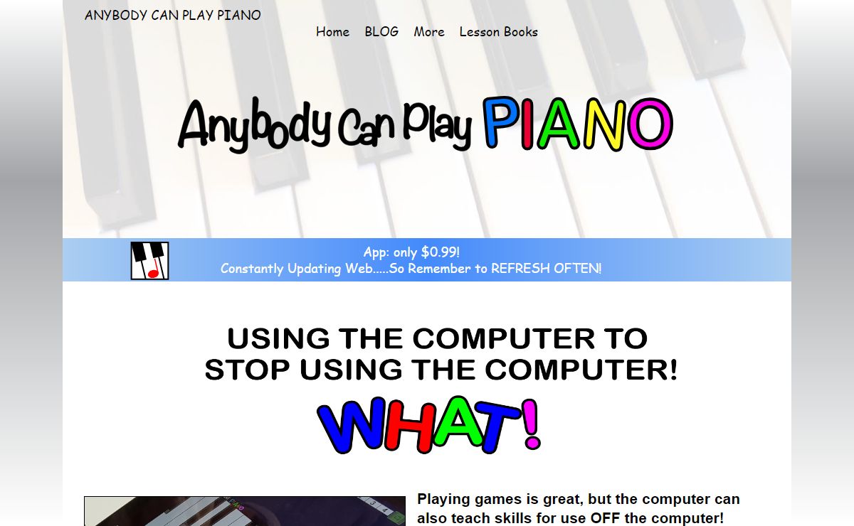 Anybody Can Play Piano