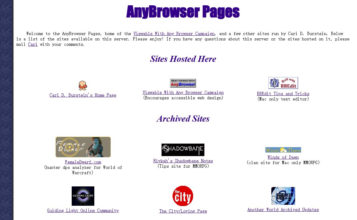 AnyBrowser Pages