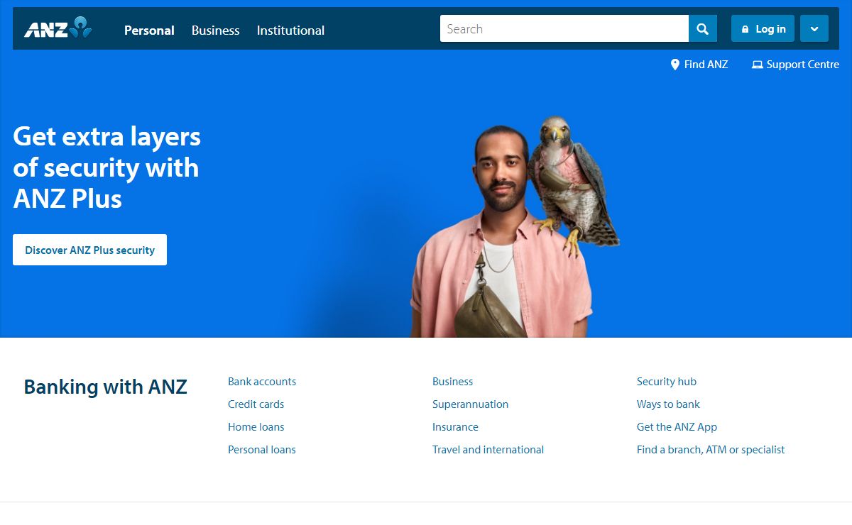 ANZ Personal – Bank accounts, home loans, credit cards & more | ANZ
