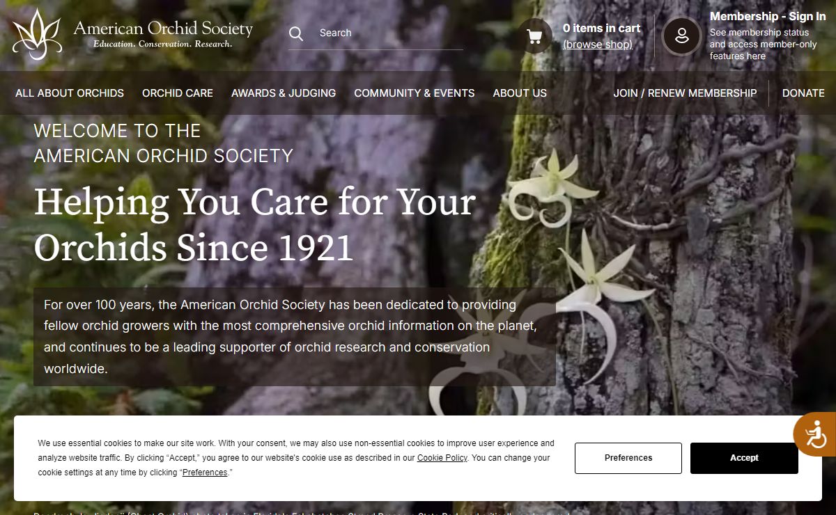 American Orchid Society - American Orchid Society