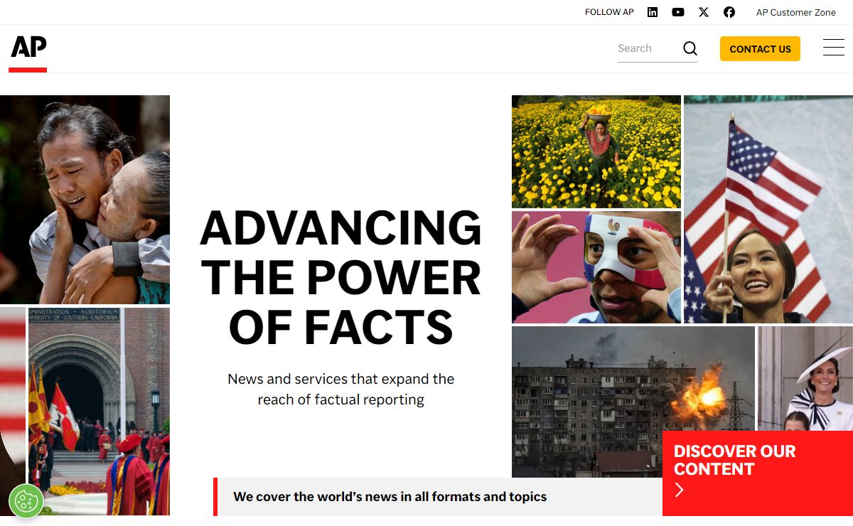 The Associated Press | Video, Photo, Text, Audio & Data News Agency