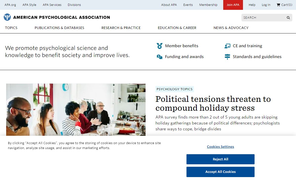 American Psychological Association (APA)