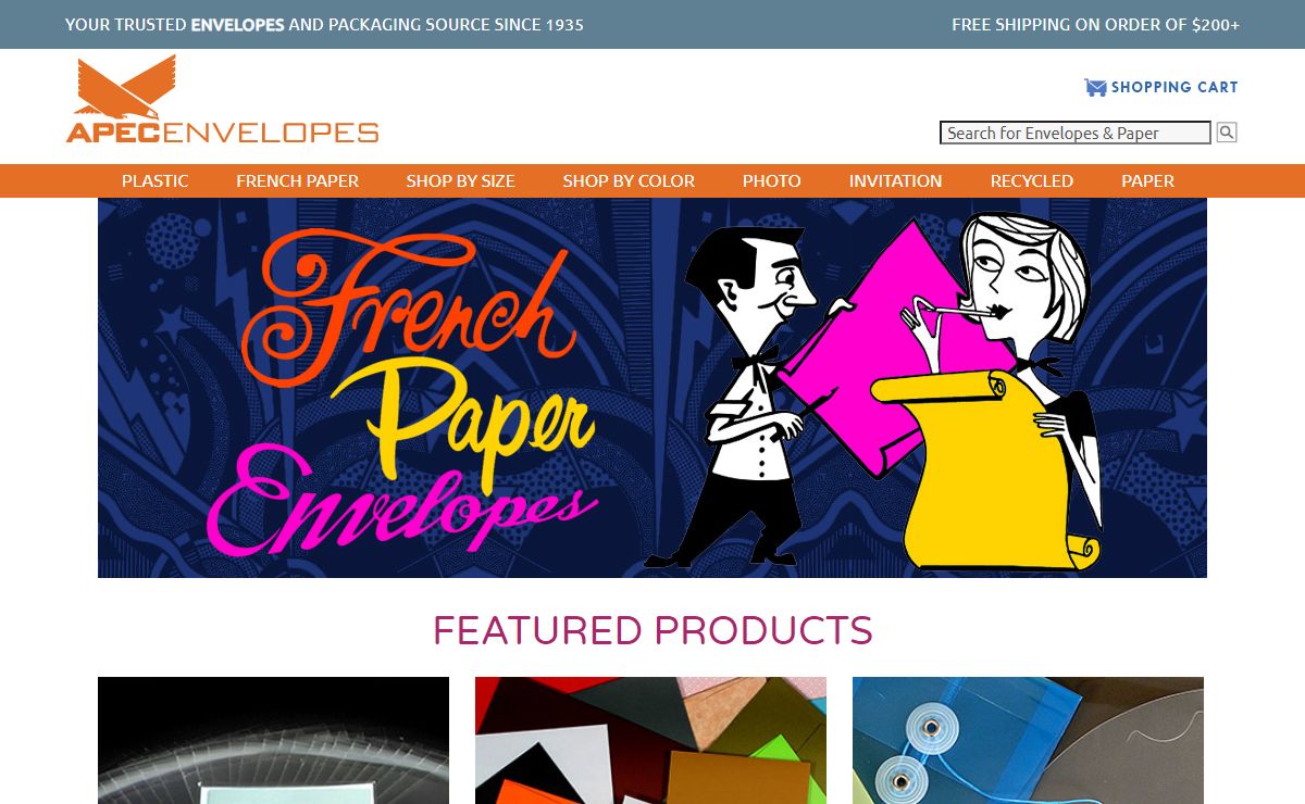 APEC Envelopes - Your Trusted Envelope Source
