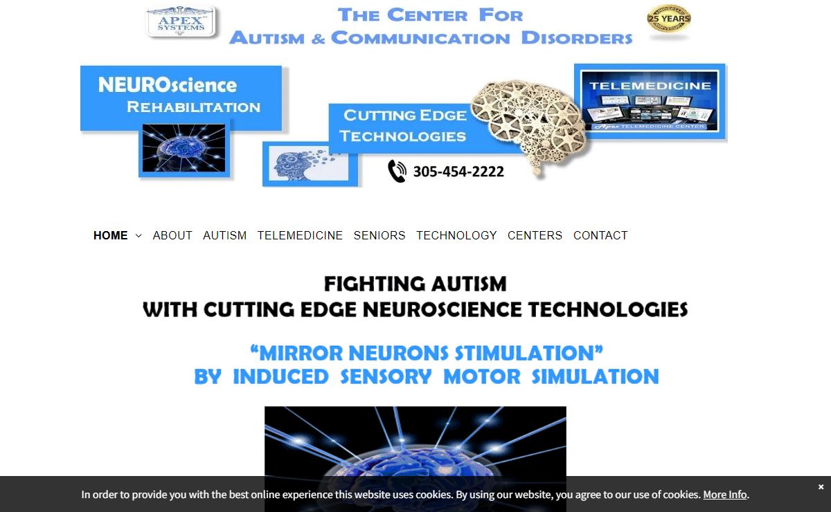 Center for Autism & Communication Disorders Powered by Apex Systems