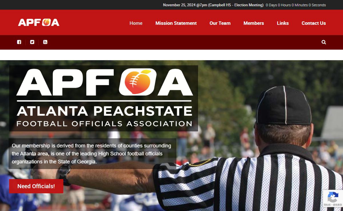 APFOA – Official Association Page