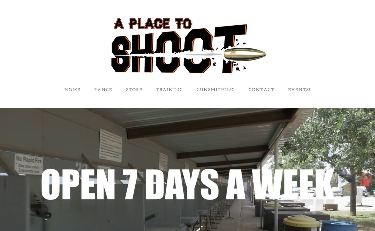 A PLACE TO SHOOT RANGE & STORE - San Antonio's Premiere Outdoor Gun Range and Shop