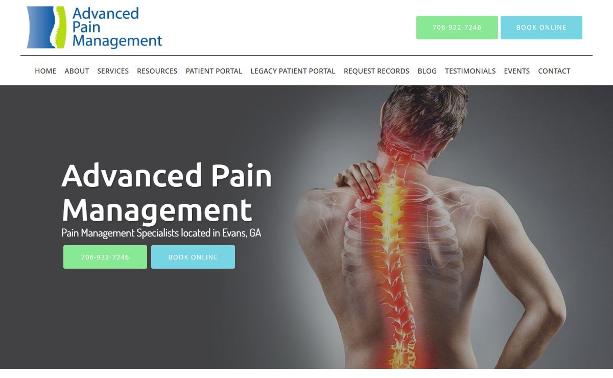 Advanced Pain Management: Pain Management Specialists: Evans, GA