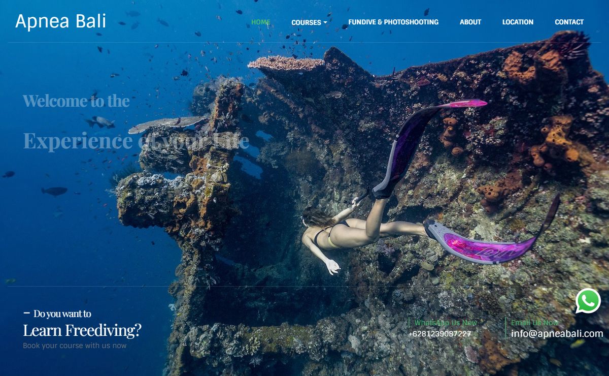 Freediving in Bali | Freediving School in Bali, Indonesia