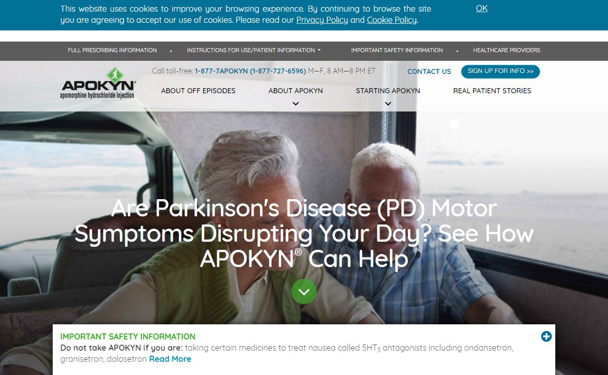 APOKYN® for Parkinson's Disease Off Episodes