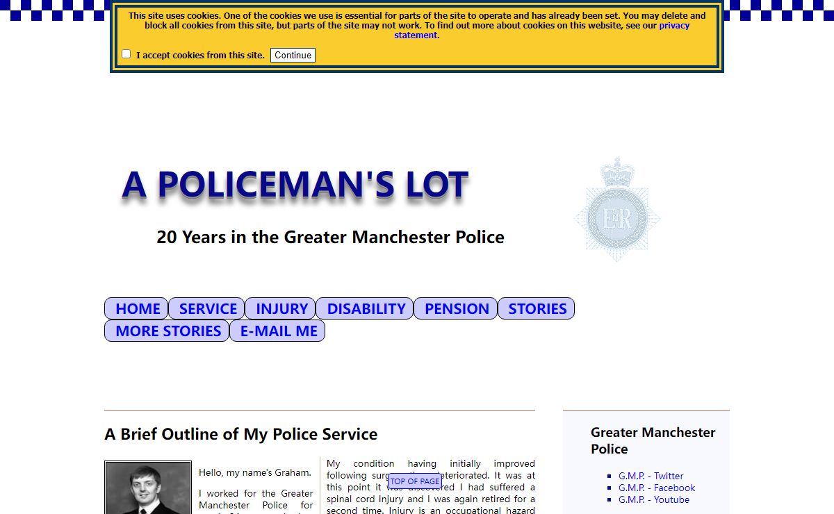 A Policeman's Lot in the Greater Manchester Police