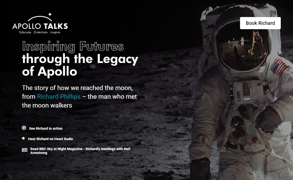 Apollo Talks – Inspirational talks by speaker Richard Phillips